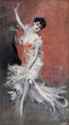 Retrato de una bailarina de ballet