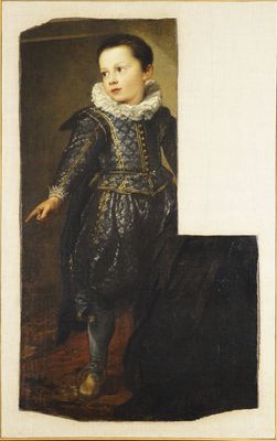 Porträt von Ansaldo Pallavicino als Kind