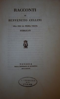 Bienvenido Cellini, Historias