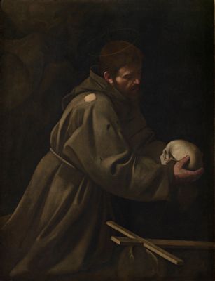 Saint François en méditation