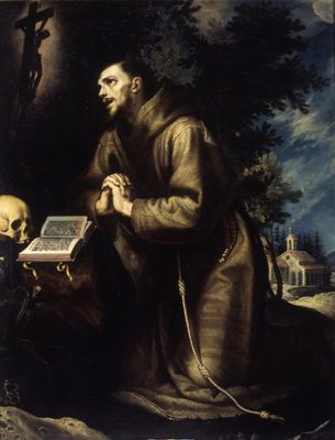 Saint François en prière