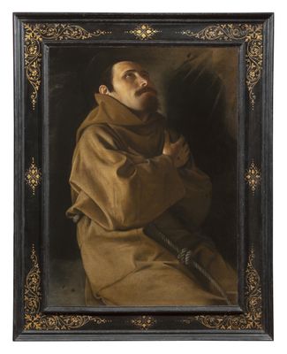 St. Francis in ecstasy