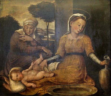 Madonna and Child with Saint Anne