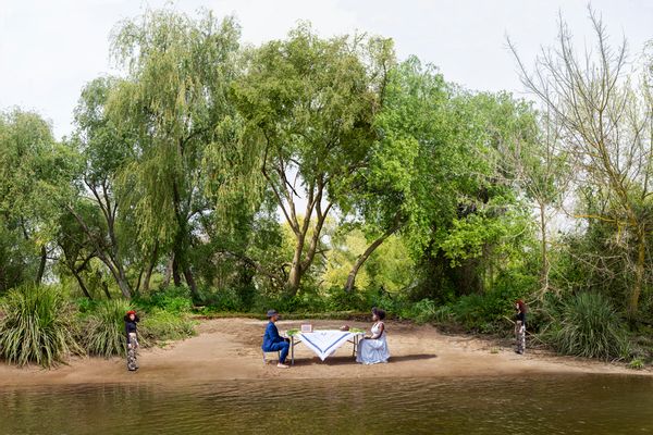 Le déjeuner sur la plage