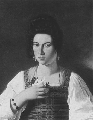 Portrait of Fillide Melandroni