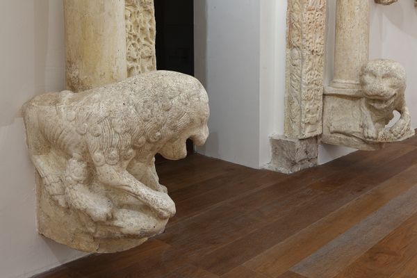  Lions de la Basilique de San Nicola di Bari (Reproduction)