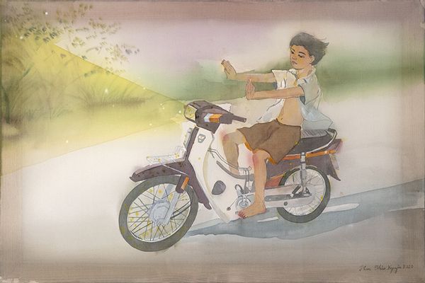 Marchez sur une Honda Dream de Dream of March et August