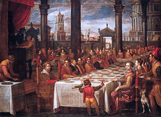 Wedding banquet of Ferdinand of Tuscany and Christina of Lorraine