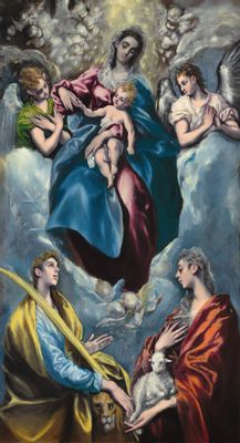 Madonna col Bambino e Santa Martina e Sant'Agnese
