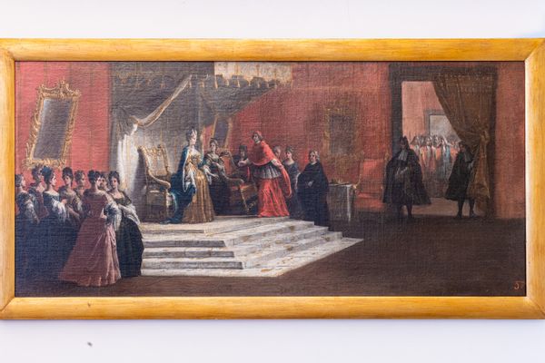 Il cardinale Gozzadini rende visita a Elisabetta Farnese