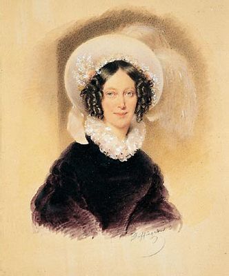 Retrato de María Luigia de Habsburgo