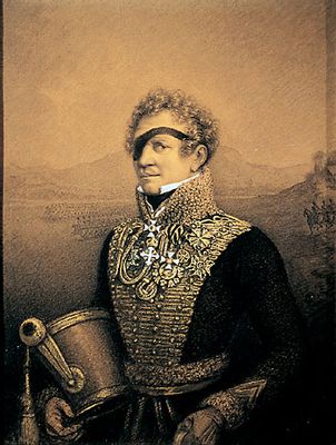 Porträt von General Adam Albrecht Neipperg