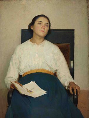 Souvenir d'une douleur (Portrait de Santina Negri)