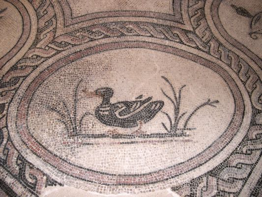 Detail des Triclinium-Raums