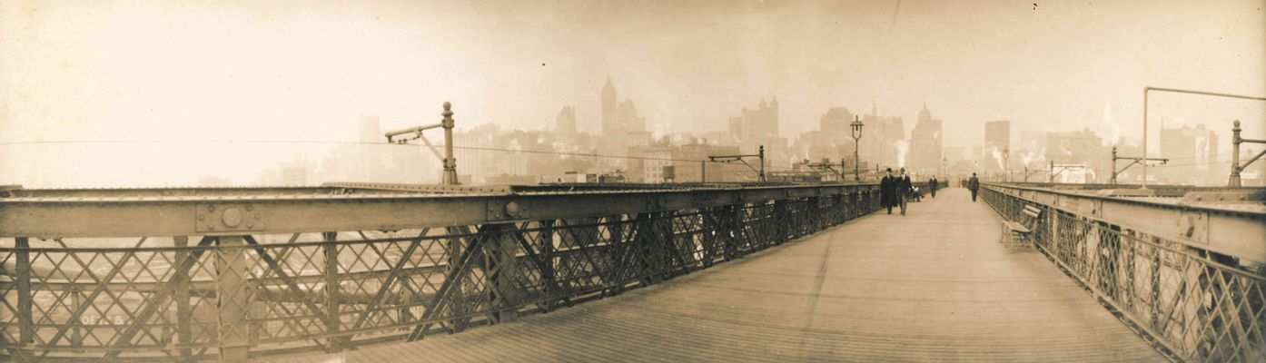 Le pont de Brooklyn à New York