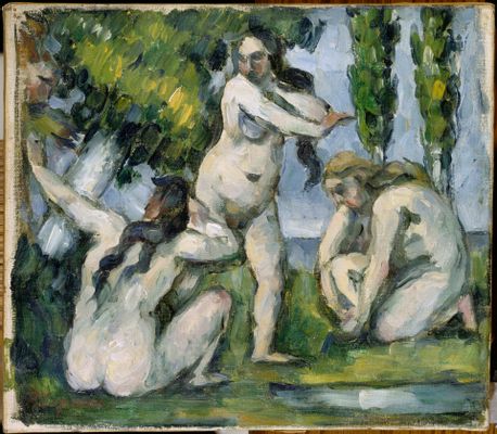 Three bathers