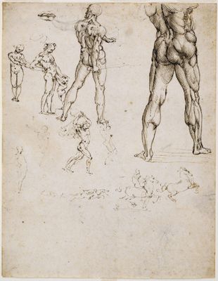 Desnudos para la batalla de Anghiari