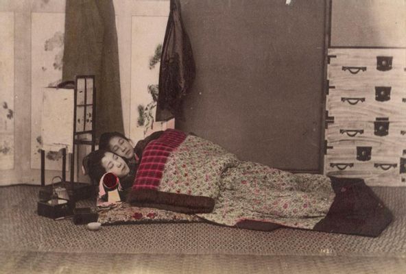 Camera da letto giapponese
