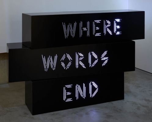 Where words end