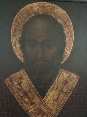  Erster Stock, Raum 3: Ikone des Heiligen Nikolaus von Bari