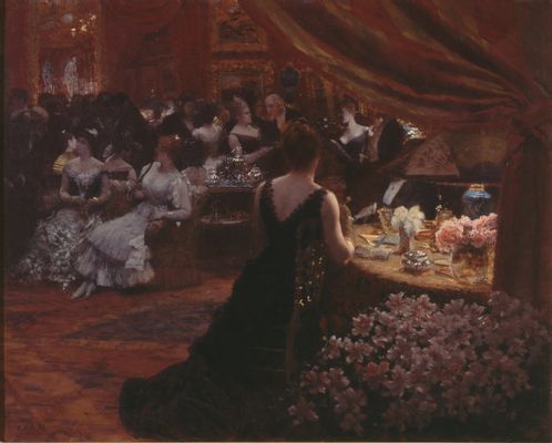 El salón de la princesa Mathilde