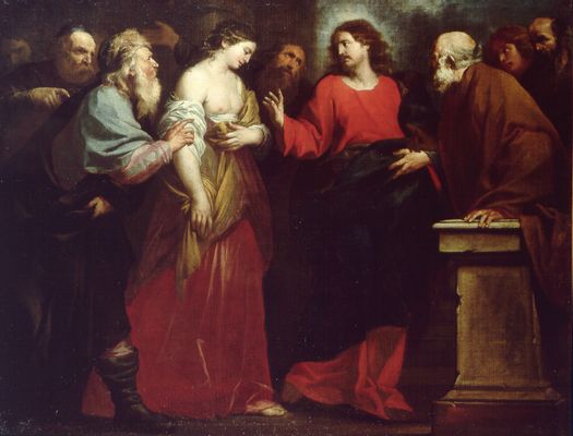 Christ et la femme adultère