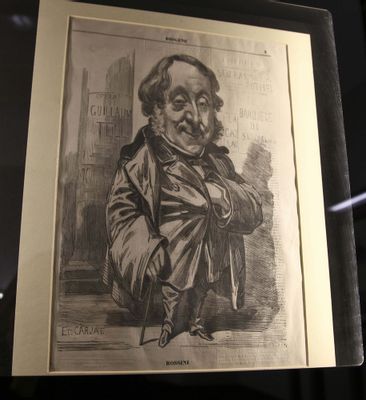 Caricatura de Rossini