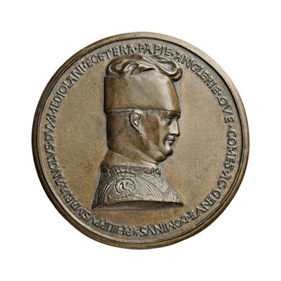 Medalla de Filippo Maria Visconti, duque de Milán