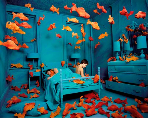 La revanche du poisson rouge, work by, Sandy Skoglund | Artsupp