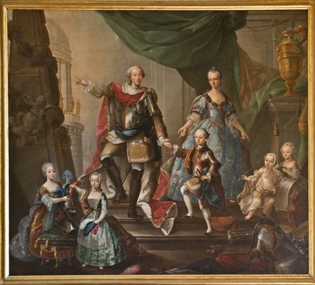 La familia de Vittorio Amedeo di Savoia
