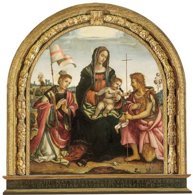 Madonna mit Kind und Heiligen (Pala dell'Udienza)