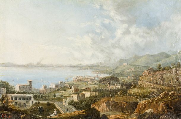 Pozzuoli : vue sur les Champs Phlégréens