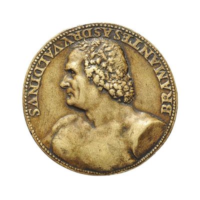 Medalla de Donato Bramante