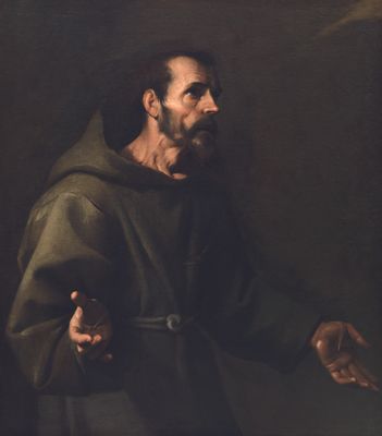 St. Francis receives the stigmata