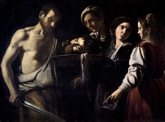 Salome with the head of the Baptist