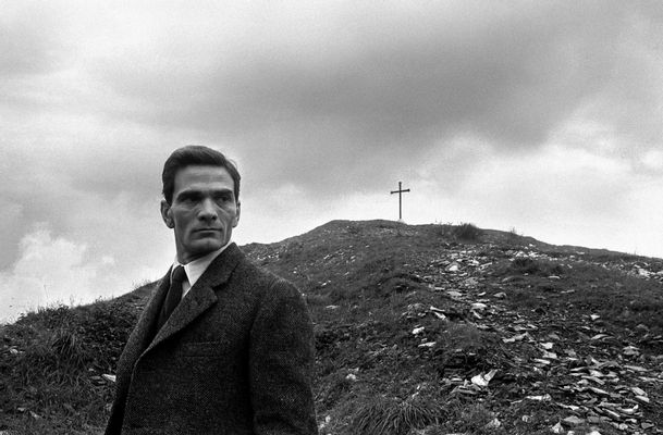 Pier Paolo Pasolini en el Monte dei Cocci