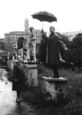 Simone Signoret und Yves Montand