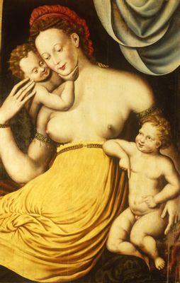 Venus mit Amoretten