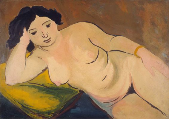 Female Nude (Ginia) (Ginia with head resting on her arm)