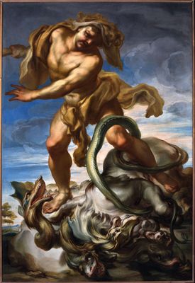 Hercules and the Hydra of Lerna