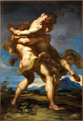 Herkules und Antäus