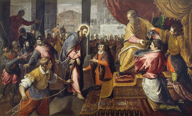Christ devant Pilate