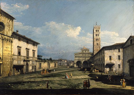 Piazza San Martino avec la cathédrale, Lucca