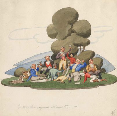 Ilustraciones para El círculo Pickwick de Charles Dickens