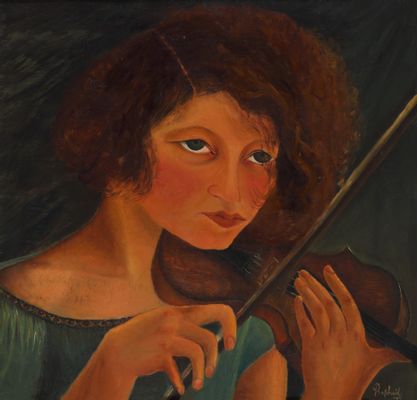 Autoritratto con violino