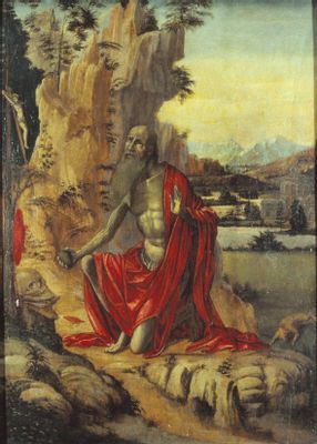 Saint Jerome in the desert