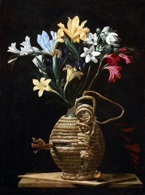 Fiasca con fiori