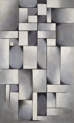 Composition in gray (Rag time)