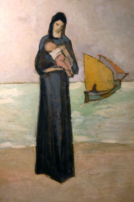 Die Witwe am Meer