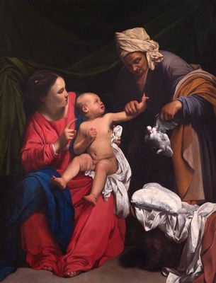 Vierge à l'Enfant avec sainte Anne